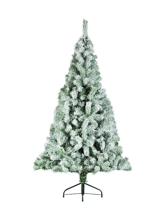 Christmas Tree Alpine Snowy 210cm with 1185 Branches