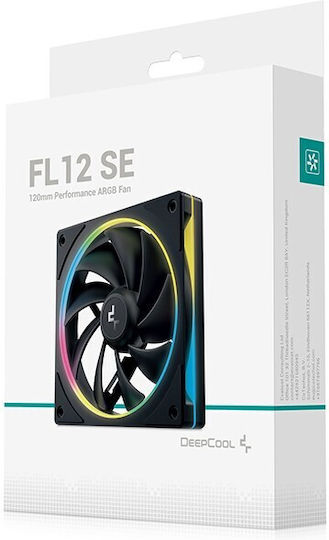 Deepcool FL12 SE Case Fan 120mm 1900rpm 50.74cfm with ARGB Lighting and 4-Pin PWM Connection