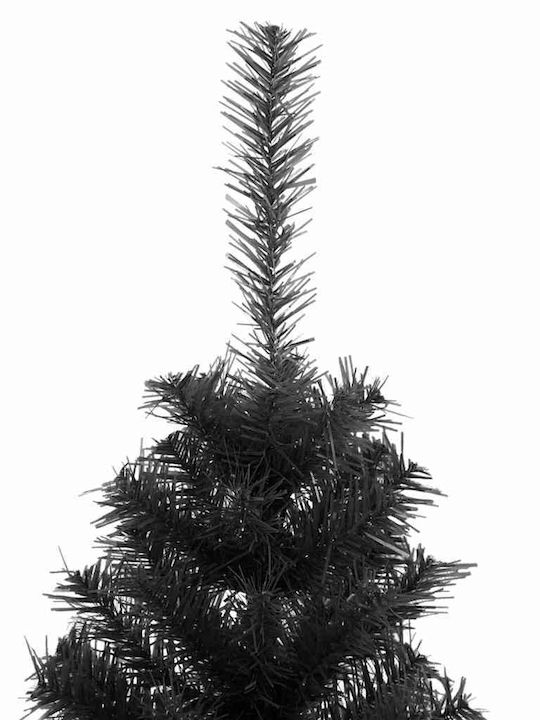 Weihnachtsbaum Basis 120cm mit LED-Beleuchtung Schwarz