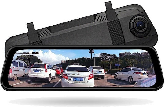 Σετ Καθρέπτης με Κάμερα DVR Αυτοκινήτου 1080P με Οθόνη 10" & Κάμερα Οπισθοπορείας
