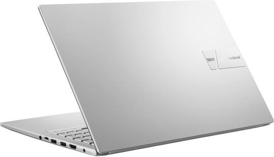 Asus Vivobook 15 M1502YA-BQ160 15.6" IPS FHD (Ryzen 7-7730U/8GB/512GB SSD/No OS) Argintiu rece (Tastatură Engleză Internațională)