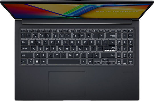 Asus Vivobook 15 M1502YA-BQ160 15.6" IPS FHD (Ryzen 7-7730U/8GB/512GB SSD/No OS) Argintiu rece (Tastatură Engleză Internațională)