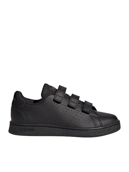 Advantage Παιδικά Sneakers με Σκρατς Core Black / Grey Six