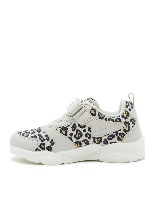 Kids Sneakers with Scratch White