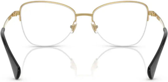 Ralph Lauren Γυναικείος Μεταλλικός Σκελετός Γυαλιών Cat Eye Μαύρος RL6061 9443