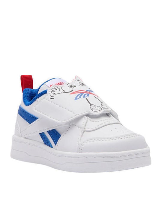Royal Prime Kinder Sneakers mit Klettverschluss Weiß