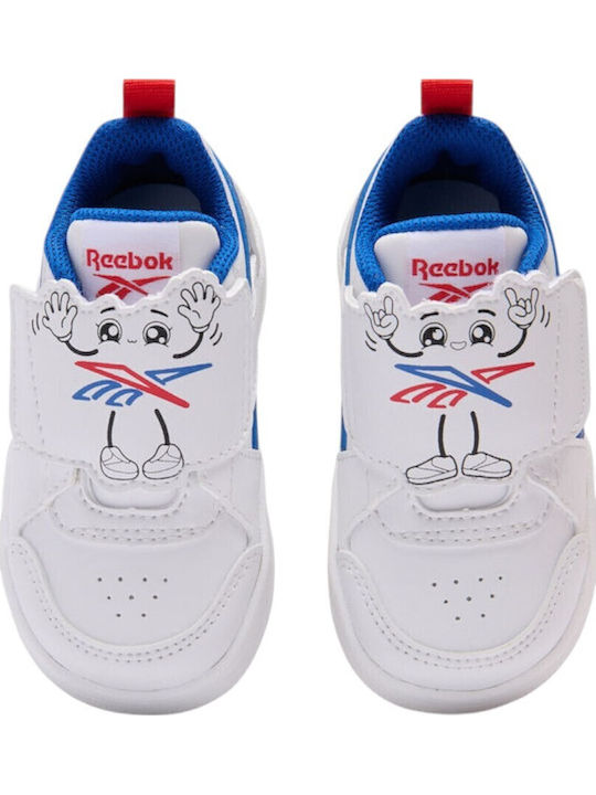 Royal Prime Kinder Sneakers mit Klettverschluss Weiß