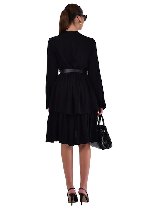 Mini Damenkleid Schwarz