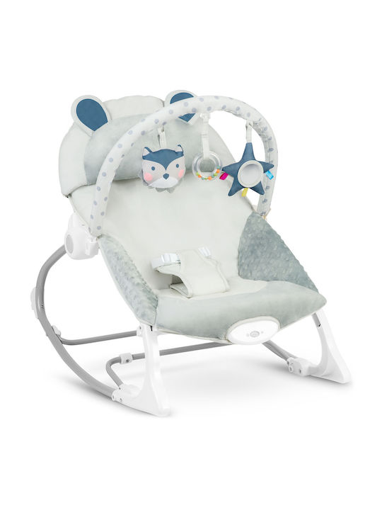 Ricokids Electric Relax pentru Bebeluși cu Vibrații Gri pentru Copil până la 18kg