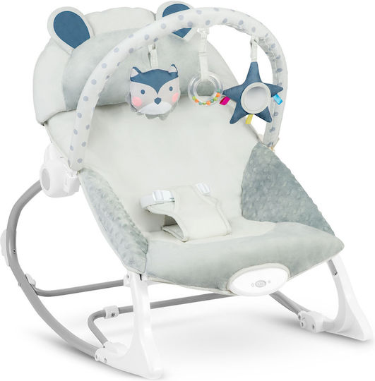 Ricokids Electric Baby Relax with Vibration Gray for Child up to 18kg