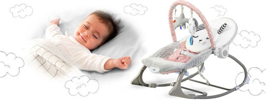 Nukido Elektrisch Baby Relax mit Vibration Rosa für Kind bis 18kg