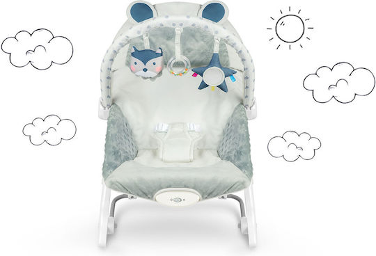 Ricokids Electric Baby Relax with Vibration Gray for Child up to 18kg