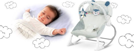 Ricokids Electric Baby Relax with Vibration Gray for Child up to 18kg