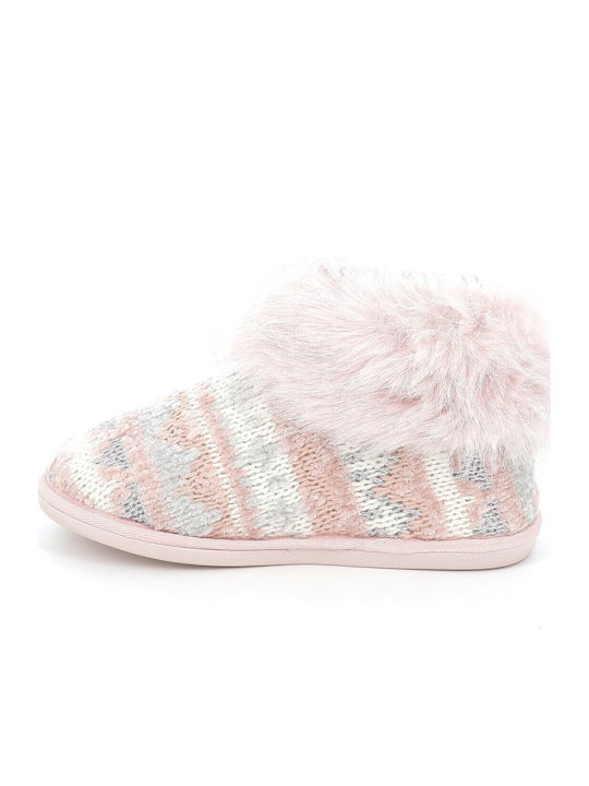 Closed Women's Slippers Pink