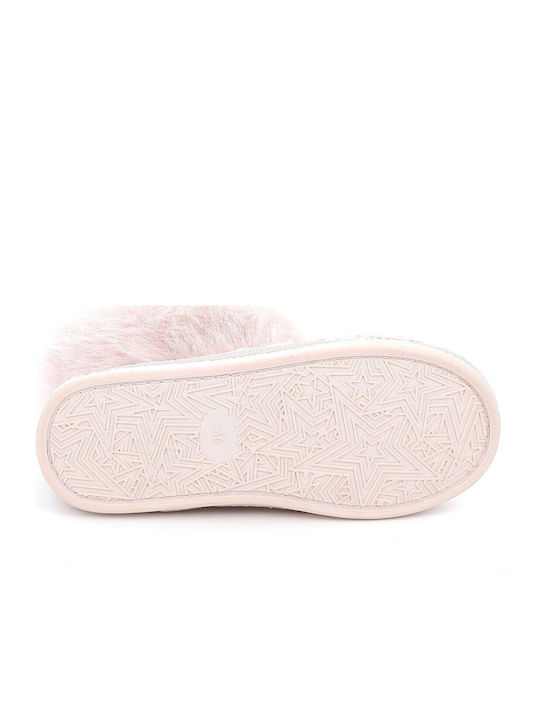 Closed Women's Slippers Pink