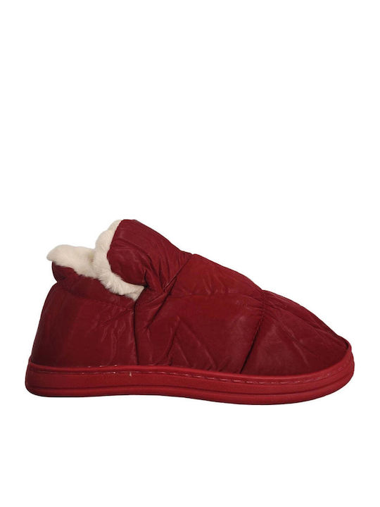 Closed Women's Slippers Red