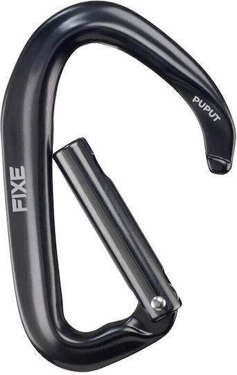 Fixe Puput Straight Grey Lockable Carabiner