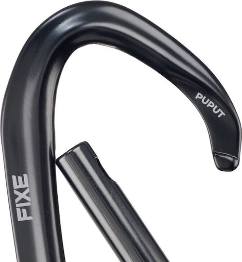 Fixe Puput Straight Grey Lockable Carabiner