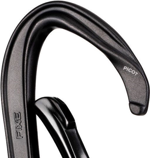 Fixe Picot Straight Dark Grey Carabiner