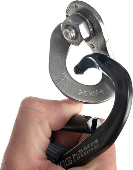 Fixe Puput Straight Grey Lockable Carabiner