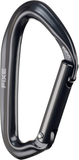 Fixe Puput Straight Grey Lockable Carabiner