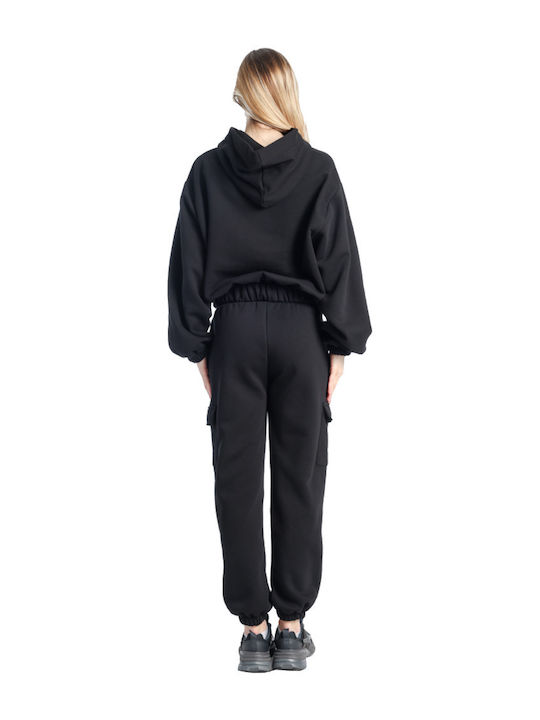 Sweatpants Set Black