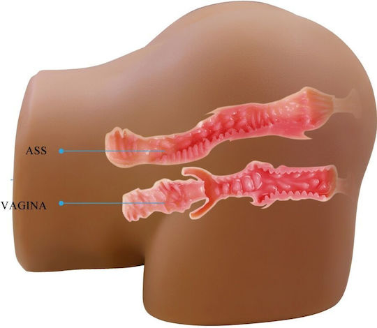 Crazy Bull Geriann Realistic Female Butt Vibrator Sucker Sound 5.5 Kg