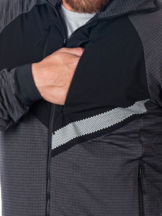 Ανδρική Ζακέτα Fleece Black