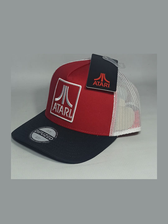 Difuzed Gaming Video Game Brand Atari Trucker Cap Hat New Tags