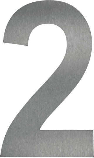 Αριθμοί Inox 10cm 3