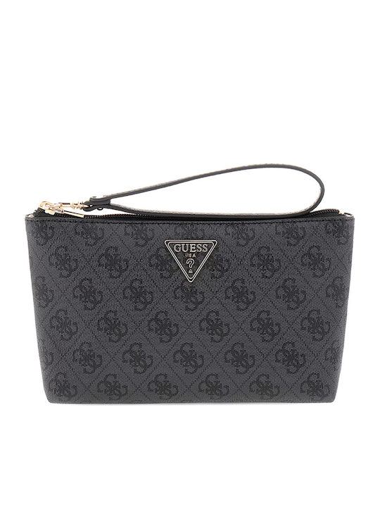Guess Ανθρακι Mini Τσαντάκι Laurel Pochette