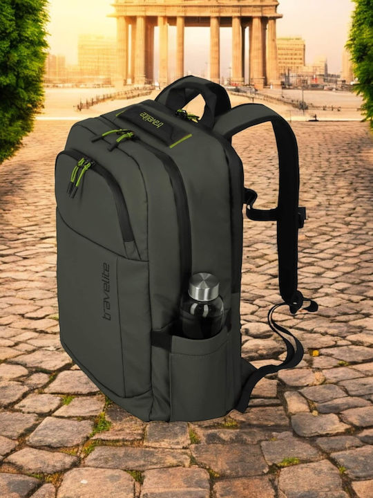 Travelite Backpack Αδιάβροχο 23lt Χακί