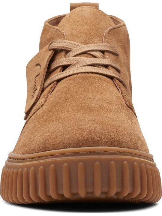 Torhill Desert Wildleder Herrenstiefel Chukka Tabac