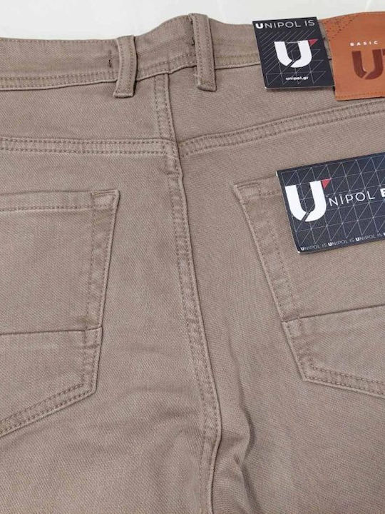 Men's Jeans Pants Beige