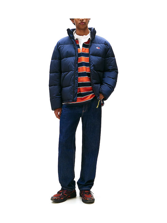 Men's Jeans Pants with Regular Tapered Fit Blue