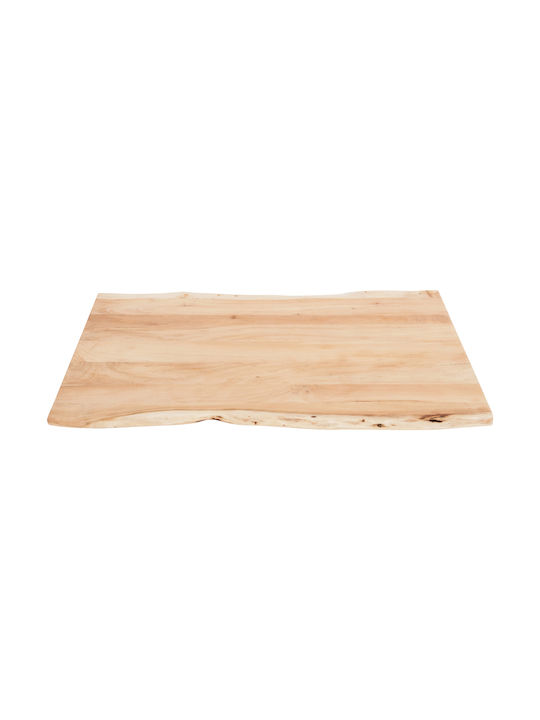 HomeMarkt Table Surface made of Solid Wood in Beige Color 160x90x4cm HM8505.21 1pcs