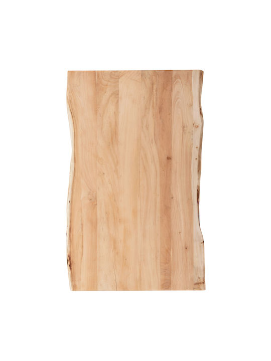 HomeMarkt Table Surface made of Solid Wood in Beige Color 160x90x4cm HM8505.21 1pcs