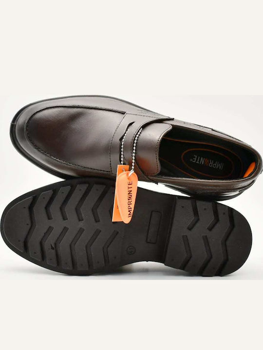 Men's Leather Loafers Brown