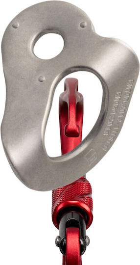 Fixe Picot Screw Red Carabiner Ασφαλειας