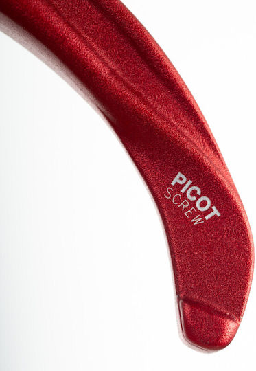 Fixe Picot Screw Red Carabiner Ασφαλειας