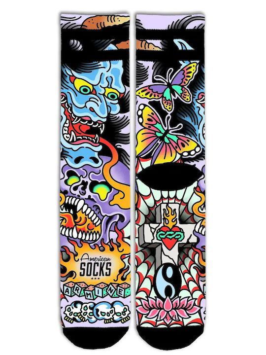 American Socks Ανδρικές Κάλτσες Multicolored