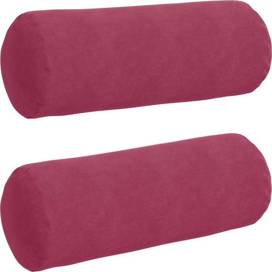 vidaXL Velvet Red Sofa Cushion 70x25cm