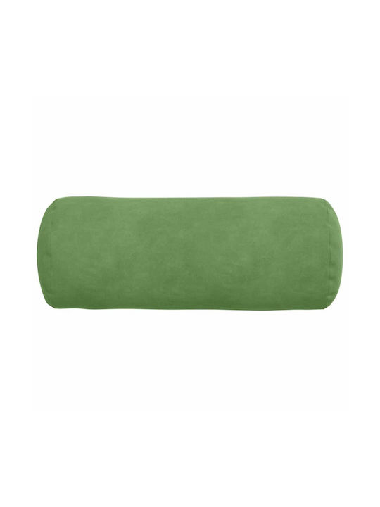 vidaXL Perna De Canapea Din Catifea Verde Deschis 40x15cm