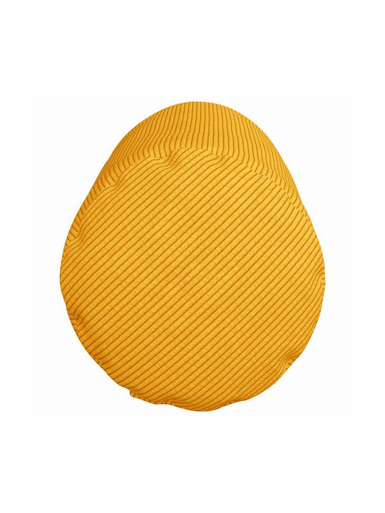 vidaXL Sofa Cushion from Velvet Soft Yellow 2pcs 70x25cm.