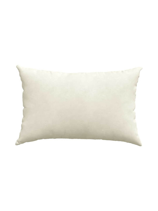 vidaXL Sofa-Kissen aus Samt Beige 40x60cm