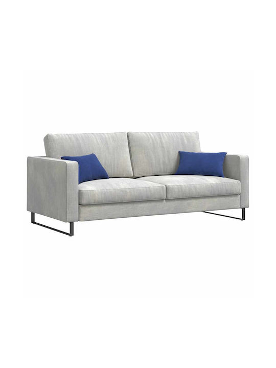 vidaXL Velvet Blue Sofa Cushion Police 30x50cm