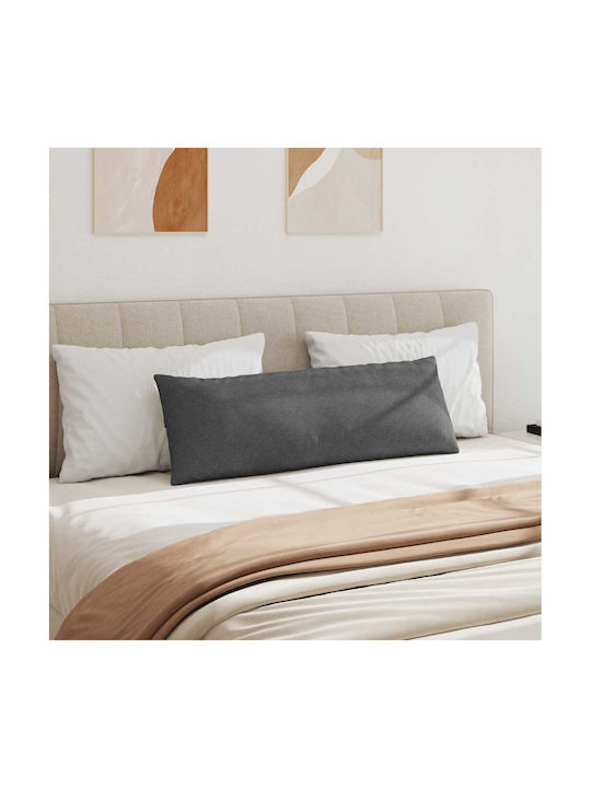 vidaXL Sofa-Kissen aus Samt Dunkelgrau 40x120cm
