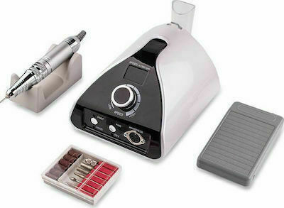 AMILA Zs-711 Nail Drill Power 65W White with Pedal with 35000 Rotations per Minute