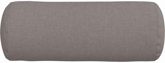 vidaXL Възглавница за диван Taupe 2бр 40x15см.