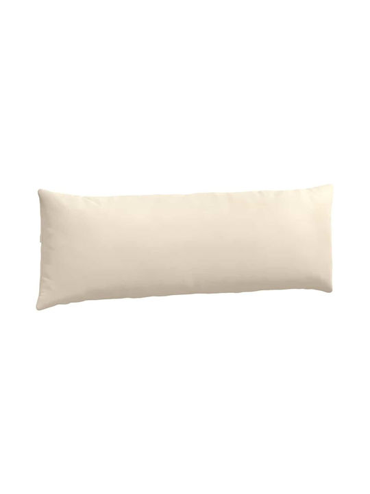 vidaXL Sofa-Kissen Beige 2Stück 40x120cm.